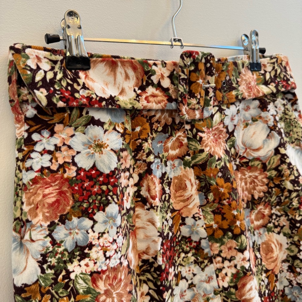 Zara Floral Mini Skirt - Multicolor - Picture 3 of 6
